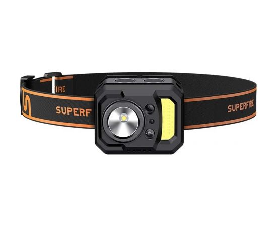 Superfire HL19, 250lm, USB-C galvas lukturis Lukturi 