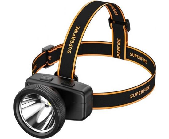 Superfire HL55 headlight, 150lm, USB-C