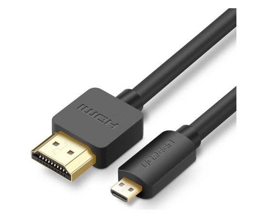 UGREEN HD127 Micro HDMI - HDMI Cable 4K 3D 1.5m (black)