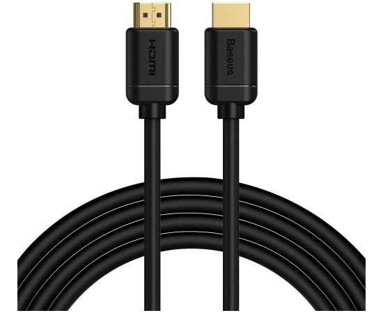 Baseus 2x HDMI 2.0 4K 60Hz Cable, 3D, HDR, 18Gbps, 3m (black)