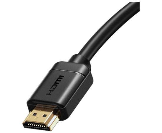 Baseus 2x HDMI 2.0 4K 60Hz Cable, 3D, HDR, 18Gbps, 3m (black)