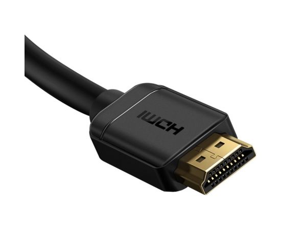 Baseus 2x HDMI 2.0 4K 60Hz Cable, 3D, HDR, 18Gbps, 3m (black)