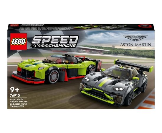 LEGO Speed Aston Martin Valkyrie AMR Pro un Aston Martin Vantage GT3 (76910)