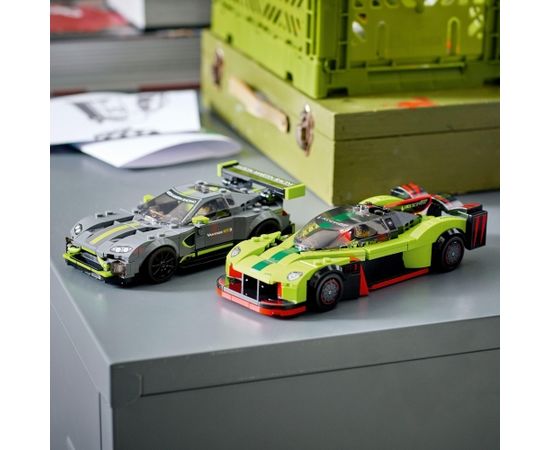 LEGO Speed Aston Martin Valkyrie AMR Pro un Aston Martin Vantage GT3 (76910) Lego Speed