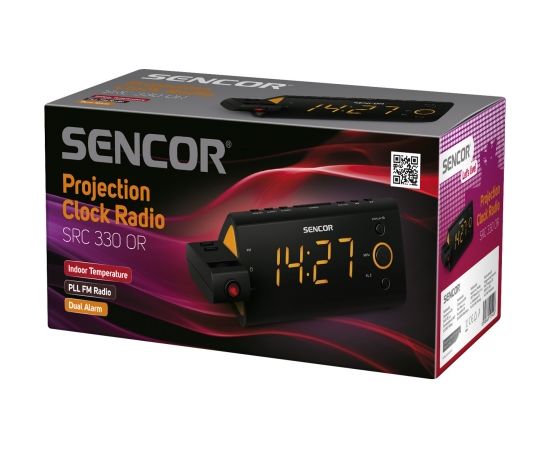 SENCOR Часы с радио SRC 330 OR