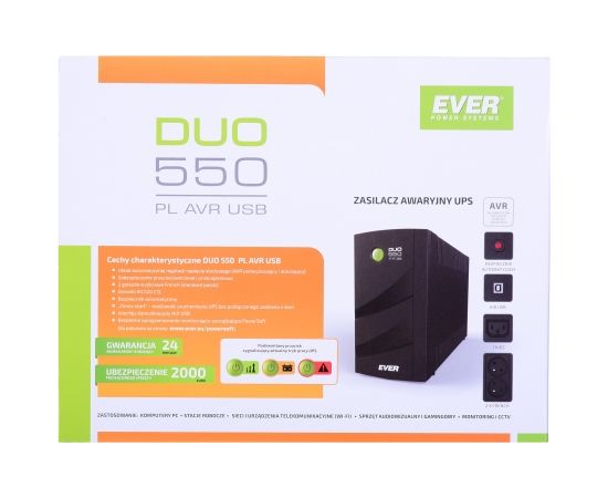 UPS EVER DUO 550 PL AVR USB