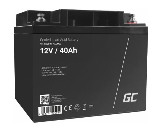 Green Cell AGM22 UPS battery Sealed Lead Acid (VRLA) 12 V 40 Ah