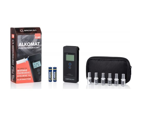 BACscan F-40 alcohol tester 0 - 5% Gray