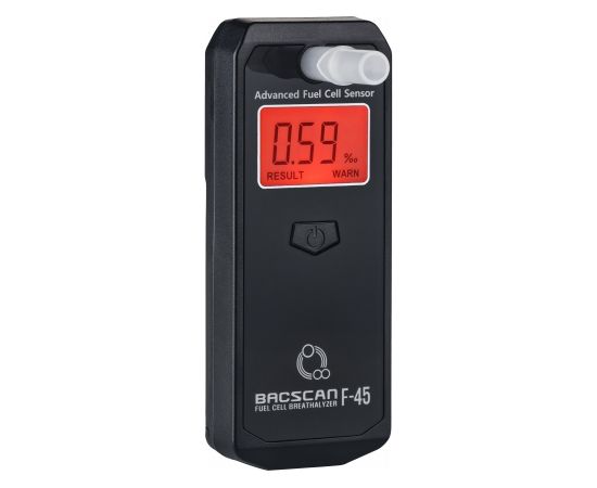 BACscan F-45 alcohol tester 0 - 4% Black