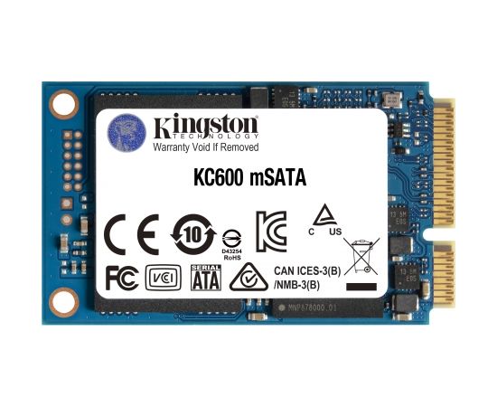 Kingston Technology KC600 mSATA 1024 GB Serial ATA III 3D TLC