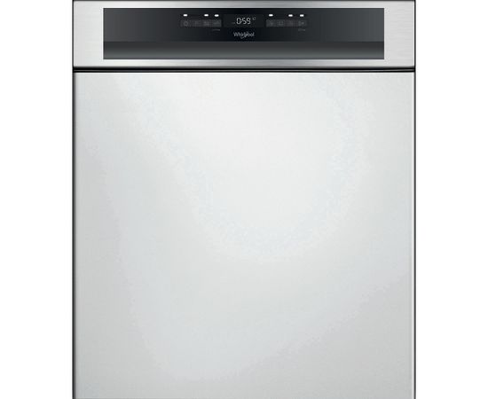 Whirlpool WBO3T341PX trauku mazg. mašīna pabūvējama., Inox 60cm