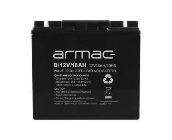 Universal gel battery for Ups Armac B/12V/18Ah