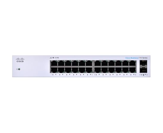 Cisco CBS110 Unmanaged L2 Gigabit Ethernet (10/100/1000) 1U Grey