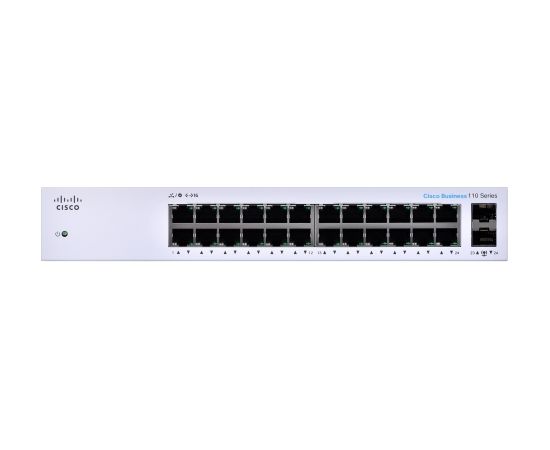 Cisco CBS110 Unmanaged L2 Gigabit Ethernet (10/100/1000) 1U Grey