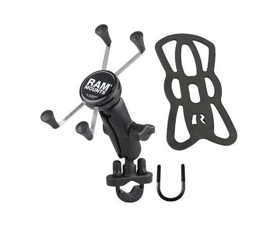 RAM Mounts X-Grip Large Phone Mount with Handlebar U-Bolt Base Автомобильный держатель