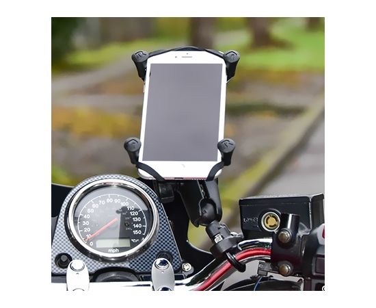 RAM Mounts X-Grip Large Phone Mount with Handlebar U-Bolt Base Автомобильный держатель