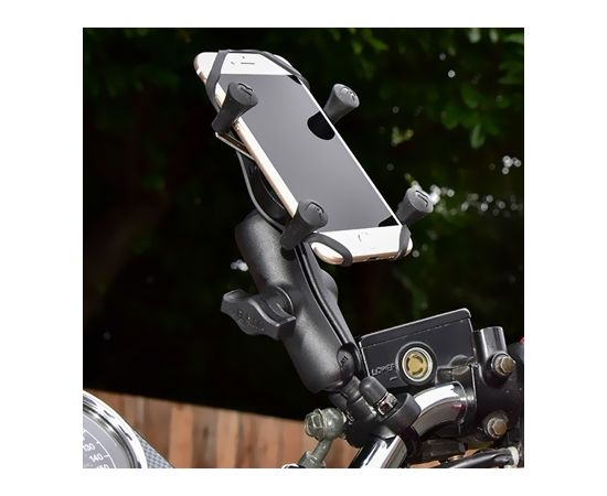 RAM Mounts X-Grip Phone Mount with Handlebar U-Bolt Base