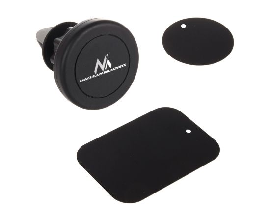 Maclean car phone holder, universal, for ventilation grille, magnetic, 360 degrees. MC-325