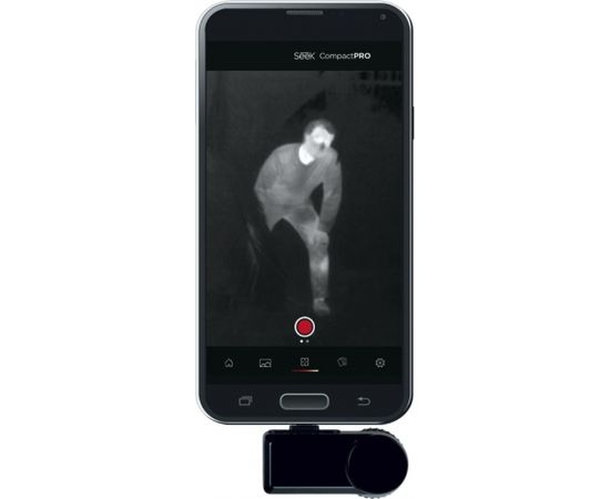 Seek Thermal CQ-AAA thermal imaging camera Black 320 x 240 pixels