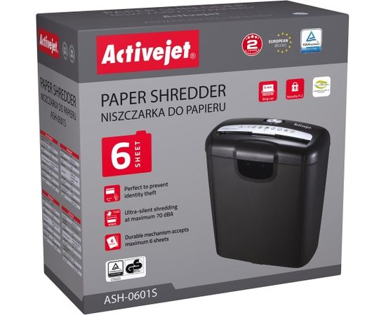 Activejet ASH-0601S paper shredder