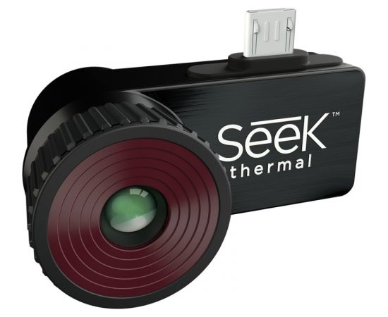 Seek Thermal UQ-EAA thermal imaging camera Black Vanadium Oxide Uncooled Focal Plane Arrays 320 x 240 pixels Citi akses. planšetdatoriem