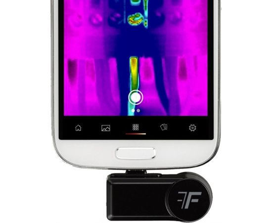 Seek Thermal UQ-EAA thermal imaging camera Black Vanadium Oxide Uncooled Focal Plane Arrays 320 x 240 pixels Citi akses. planšetdatoriem