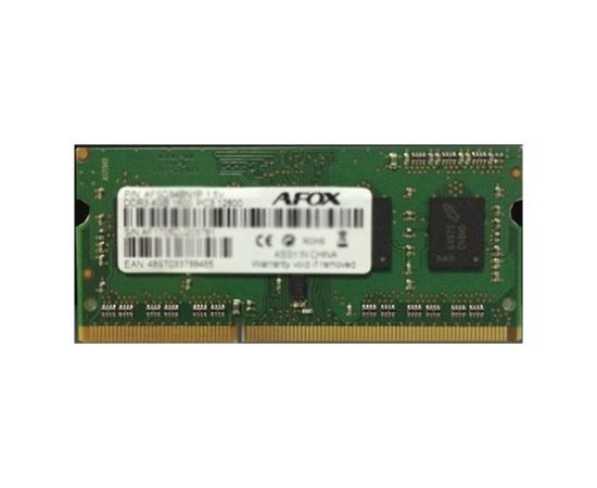 AFOX SO-DIMM DDR3 8GB memory module 1600 MHz