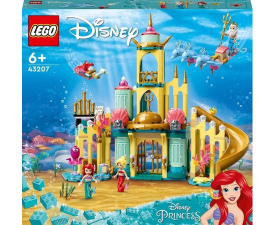 LEGO Disney Arielas zemūdens pils (43207)
