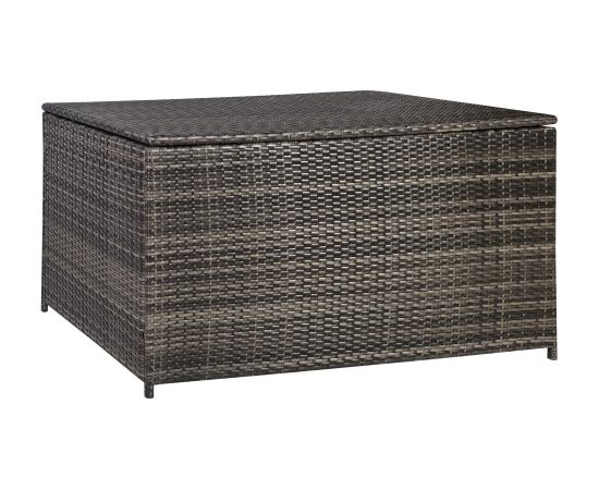 Ящик для подушек WICKER 140x80x65см, тёмно-коричневый