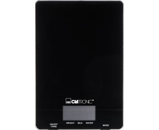 Clatronic KW 3626 Electronic kitchen scale Black Tabletop Rectangle