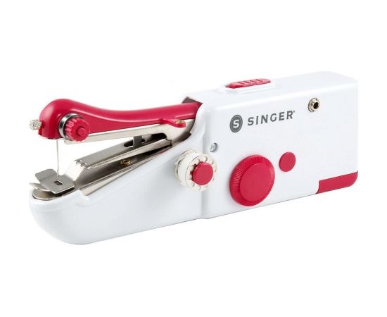 SINGER Stitch Sew Quick Mini mechanical sewing machine AA Battery White