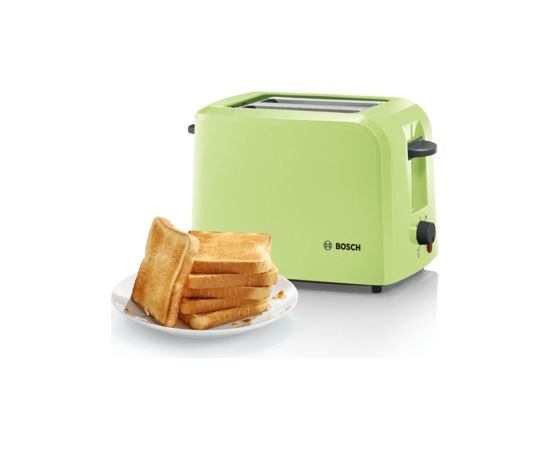 Bosch TAT3A016 toaster 2 slice(s) Green 825 W