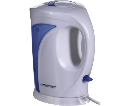 Esperanza EKK018B Electric kettle 1.7 L, White / Blue