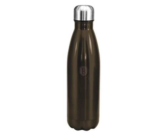 Thermos 0.5l BERLINGER HAUS BH/6820 Metallic Line Shiny Black Edition, brown, metallic