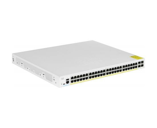 Cisco CBS350-48P-4G-EU network switch Managed L2/L3 Gigabit Ethernet (10/100/1000) Silver