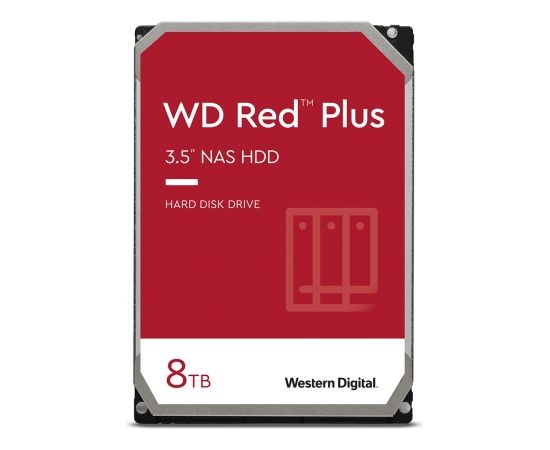 Western Digital Red Plus 3.5" 8000 GB Serial ATA III