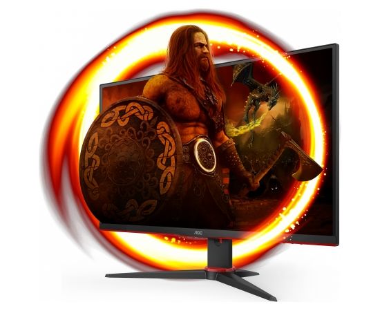 AOC 27G2SAE/BK computer monitor 68.6 cm (27") 1920x1080 pixels Full HD LED Black, Red