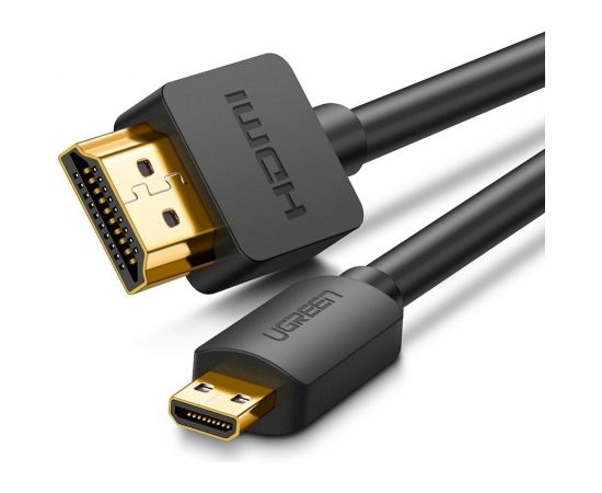 UGREEN HD127 Micro HDMI - HDMI Cable 4K 3D 3m (black)