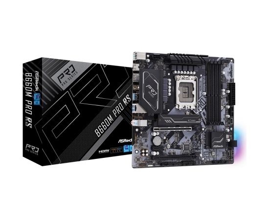 Asrock B660M Pro RS Intel B660 LGA 1700 micro ATX