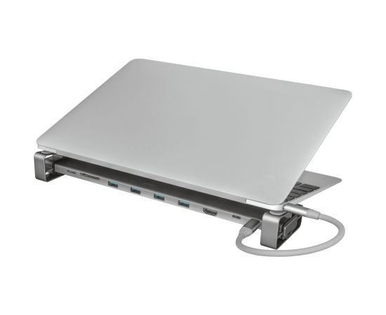 Docking Station Trust Dalyx Wired USB 3.2 Gen 1 (3.1 Gen 1) Type-C Aluminum