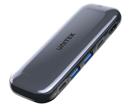 UNITEK HUB USB-C STORAGE M.2, HDMI, USB-C PD 100W, D1046A