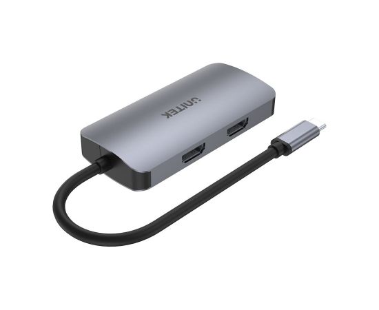 UNITEK P5 Trio USB 3.2 Gen 1 (3.1 Gen 1) Type-C 5000 Mbit/s Grey