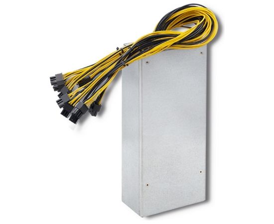 Qoltec 50177 PCI-E power supply Smart 1600W | 80 Plus Gold - Data mining