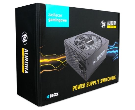 Power Supply IBOX AURORA 500W 14 CM FAN ZIA500W14CMBOX