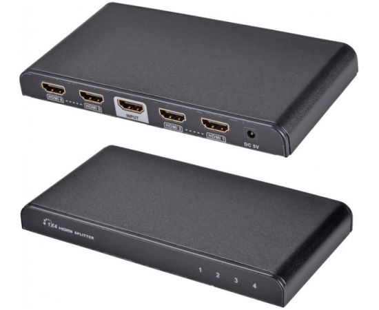 Techly Splitter HDMI 4 way 4K*2K IDATA HDMI-4K4