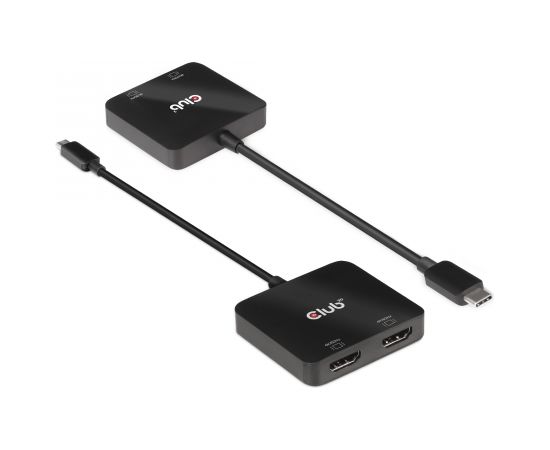 CLUB 3D USB Type C MST Hub to Dual HDMI 4K60Hz M/F