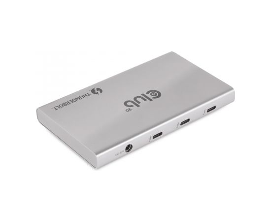 CLUB 3D Certified Thunderbolt™4 Portable 5-in-1 Hub with Smart Power