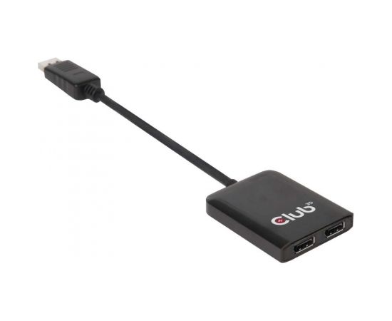CLUB 3D Multi Stream Transport Hub DisplayPort 1.2 Dual Monitor Usb HUB
