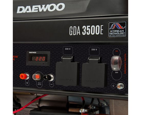 DAEWOO GDA 3500E 3.2KW 230V strāvas ģenerators