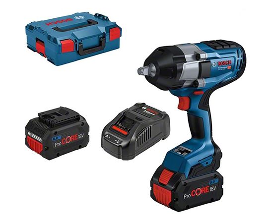 Bosch GDS 18V-1000, LB 2x8.0PrC, 1880CV  Akumulatora triecienatslēga
